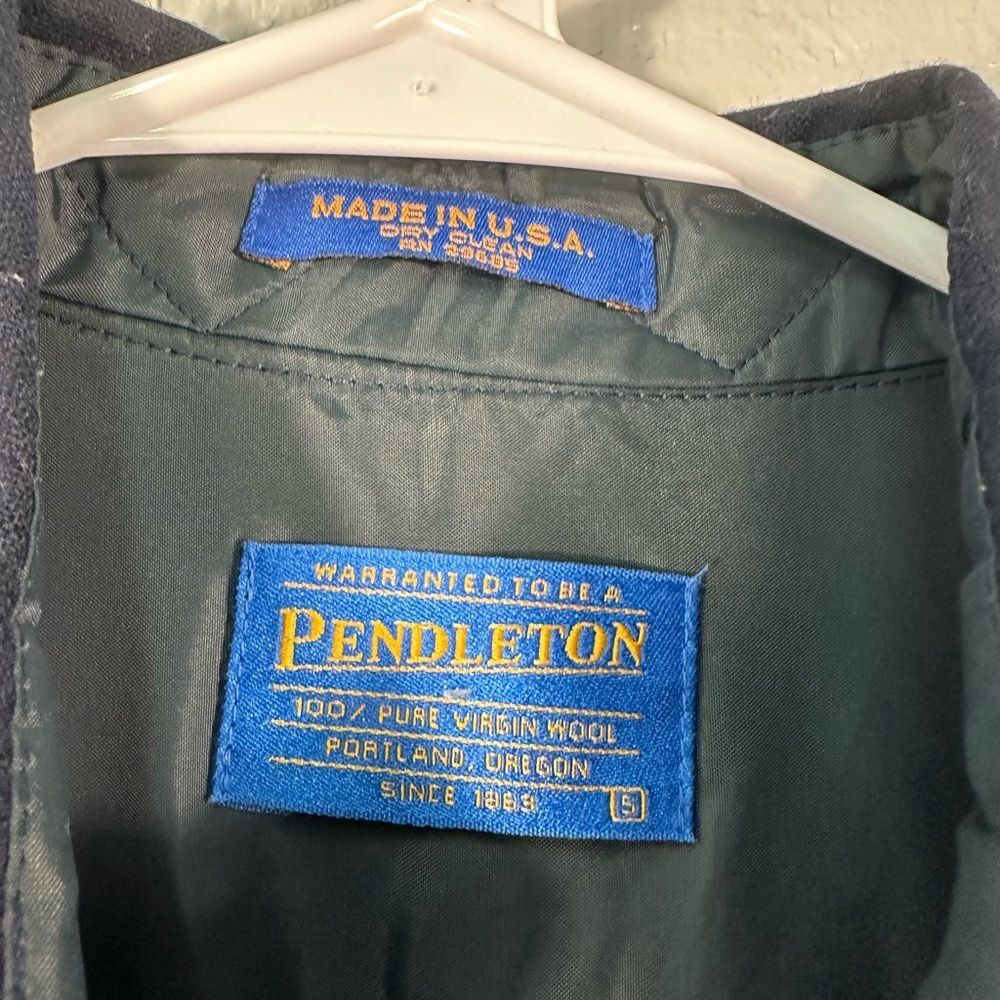 Pendleton Blue Long Sleeve Button Down Shirt Size… - image 4